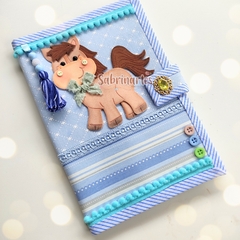 Pronta entrega - Capa caderneta/caderno brochura pequeno