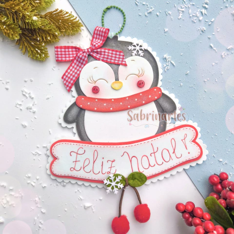 Molde Virtual - Pingente Pinguim