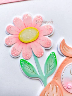 Molde Virtual Coruja com Flor (Coleção Corujas) na internet