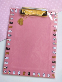 Prancheta Estampada A5 Gatinhos