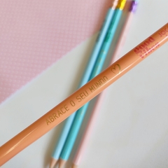 Kit 4 Lápis de Escrever Good Vibes Molin - Ateliê Sabrinartes
