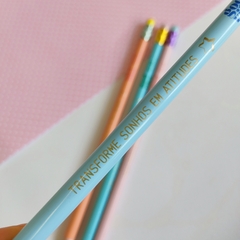 Kit 4 Lápis de Escrever Good Vibes Molin na internet