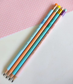Kit 4 Lápis Cores Pastéis Molin - (cópia)