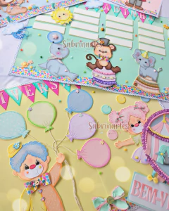 Apostila Virtual - Kit sala de Aula Circo Candy - comprar online