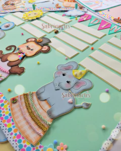 Apostila Virtual - Kit sala de Aula Circo Candy - Ateliê Sabrinartes