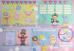Apostila Virtual - Kit sala de Aula Circo Candy