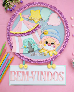 Apostila Virtual - Kit sala de Aula Circo Candy