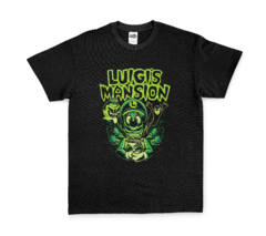 Remera Mario Bros D6 - Luigi's Mansion