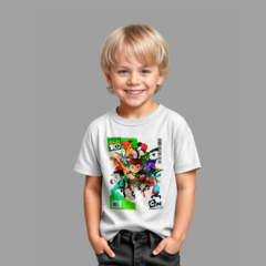 Remera Niño Niña Ben 10 Estampa Grande en internet