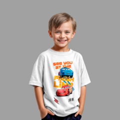 Remera Niño Niña Cars Estampa grande D1 en internet