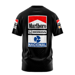 Remera Ayrton Senna Mclaren Honda F1 1988 Algodón Fórmula 1 - OnDemandProject