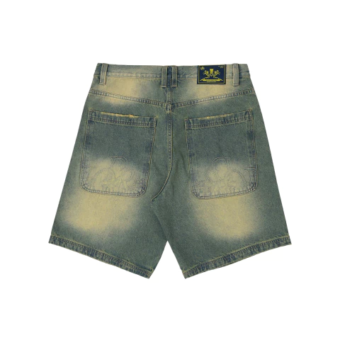 GRASS DENIM SHORTS - comprar online