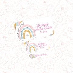 Arco Iris - Etiqueta Escolar - comprar online