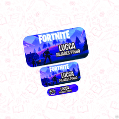 Fortnite - Etiqueta Escolar - comprar online