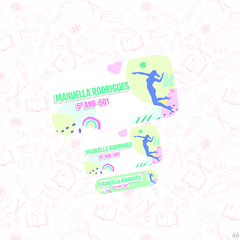 Handebol - Etiqueta Escolar - comprar online
