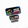 Braw stars - Etiqueta Escolar - comprar online