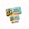 Aquaman - Etiqueta Escolar