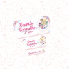 Sailor Moon - Etiqueta Escolar