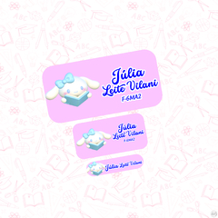 Cinnamoroll - Etiqueta Escolar - comprar online