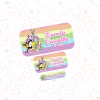 baby looney tunes - Etiqueta Escolar
