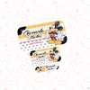 mickey - Etiqueta Escolar