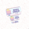 POP IT - Etiqueta Escolar