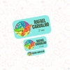 DINO TRIO - Etiqueta Escolar
