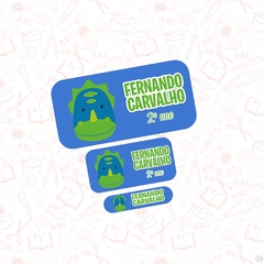Zoo Dino Skip Hop - Etiqueta Escolar