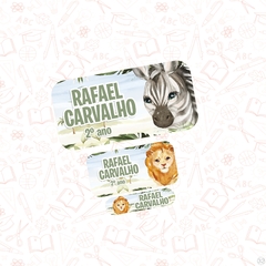 safari - Etiqueta Escolar