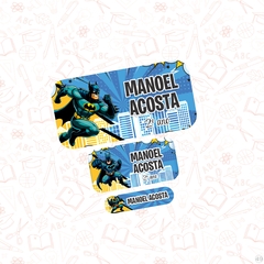 Batman - Etiqueta Escolar - comprar online