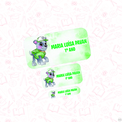 Rocky - Etiqueta Escolar - comprar online