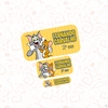 Tom e Jerry - Etiqueta Escolar