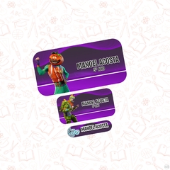 Fortnite - Etiqueta Escolar - comprar online