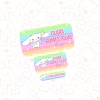 Cinnamoroll - Etiqueta Escolar
