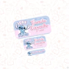 stitch - Etiqueta Escolar