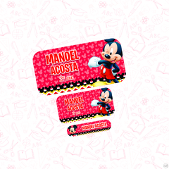 Mickey Mouse - Etiqueta Escolar - comprar online