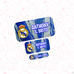 Real Madrid - Etiqueta Escolar - comprar online