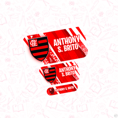 Flamengo - Etiqueta Escolar - comprar online