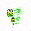 keroppi hello kitty- Etiqueta Escolar - comprar online