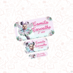 Minnie Fada - Etiqueta Escolar