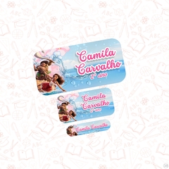 moana - Etiqueta Escolar