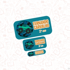 Carro Truck Skip Hop - Etiqueta Escolar