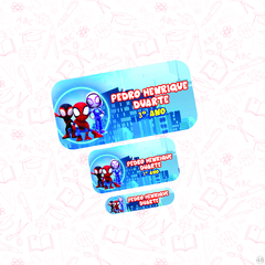 Spidey e seus amigos - Etiqueta Escolar - comprar online