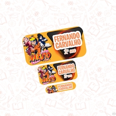Naruto - Etiqueta Escolar