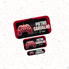 VIDEO GAME - Etiqueta Escolar