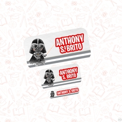 Star Wars - Etiqueta Escolar