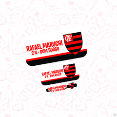 Flamengo - Etiqueta Escolar - comprar online