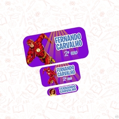 Flash - Etiqueta Escolar - comprar online