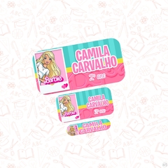 Barbie - Etiqueta Escolar - comprar online