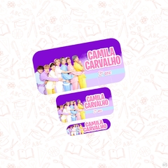 Bts - Etiqueta Escolar - comprar online